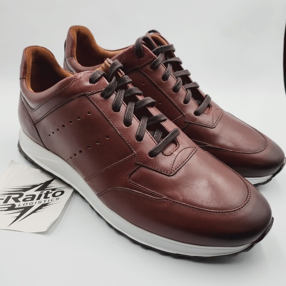 Allen Edmonds Other - Mens Size 11D Allen Edmonds Sneakers Everett Athletic Lace Up Leather Brown